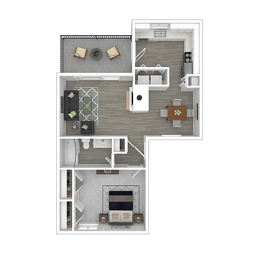 Floor plan A2 Upgrade