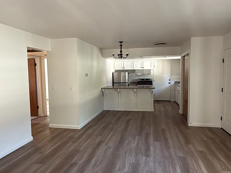 open floor plan- kitchen open to living room area