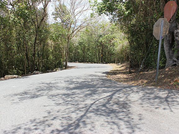 Newly paved roadways