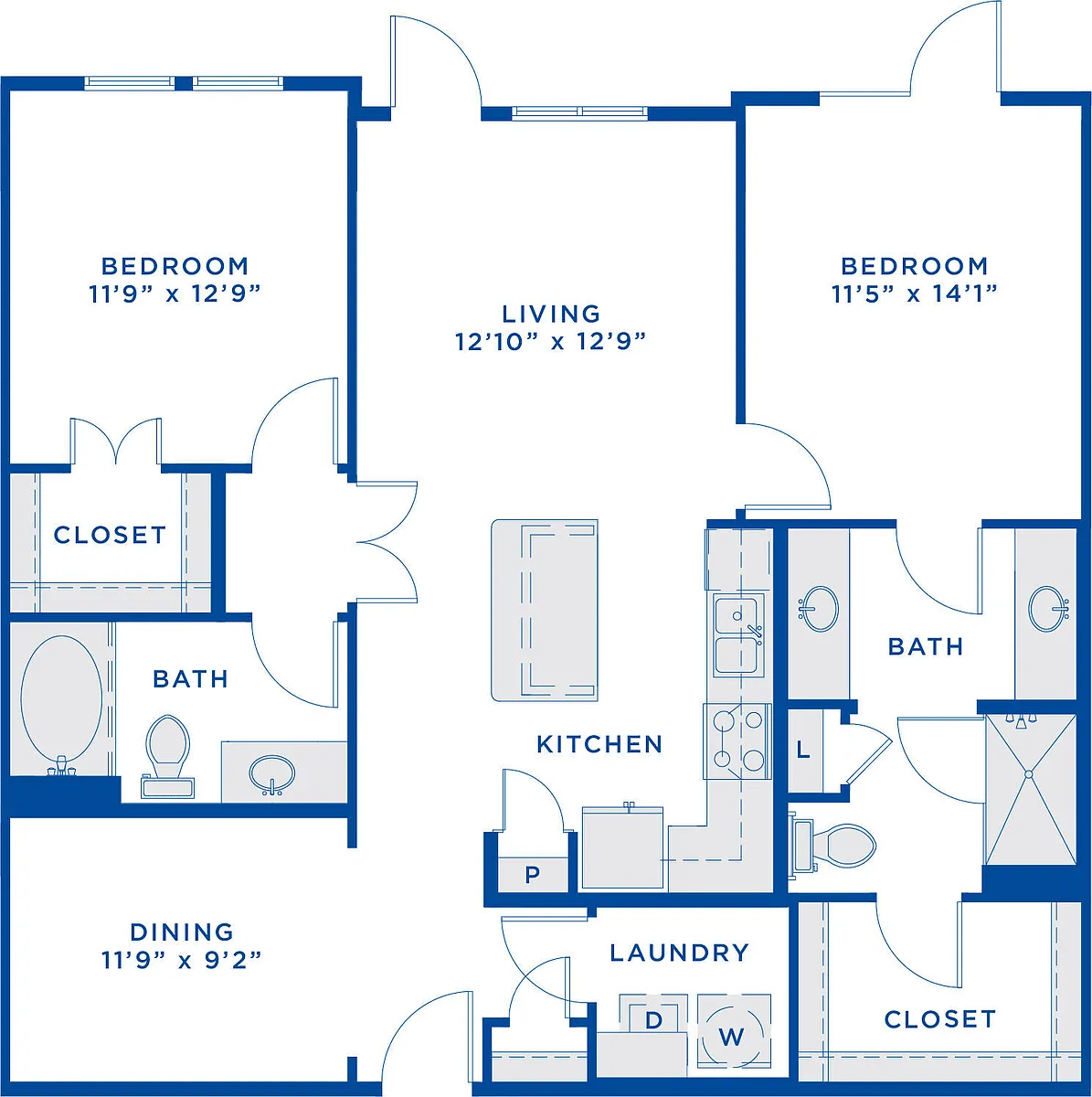 Floor plan B3