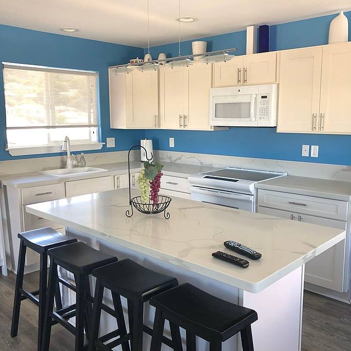 Beautiful kitchen and island
