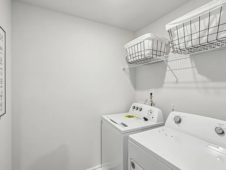 Full Size Washer and Dryer Included