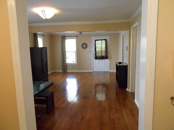 living space viewed from kitchen