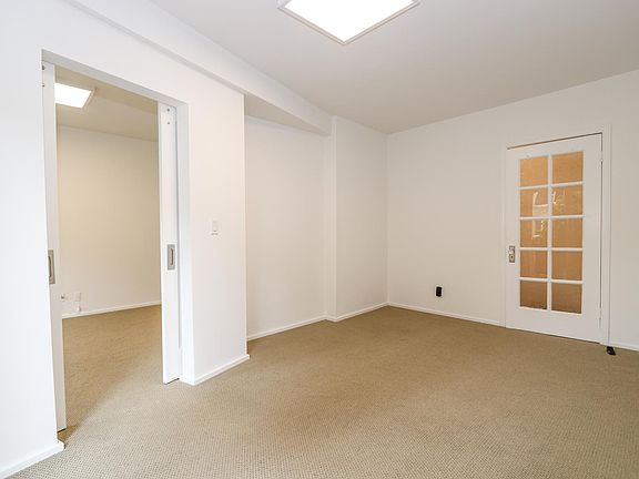 Bedroom looking at bathroom