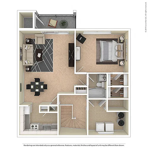 Floor plan 1 Bedroom Flat