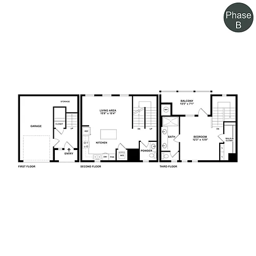 Floor plan The Lofts Plan 1
