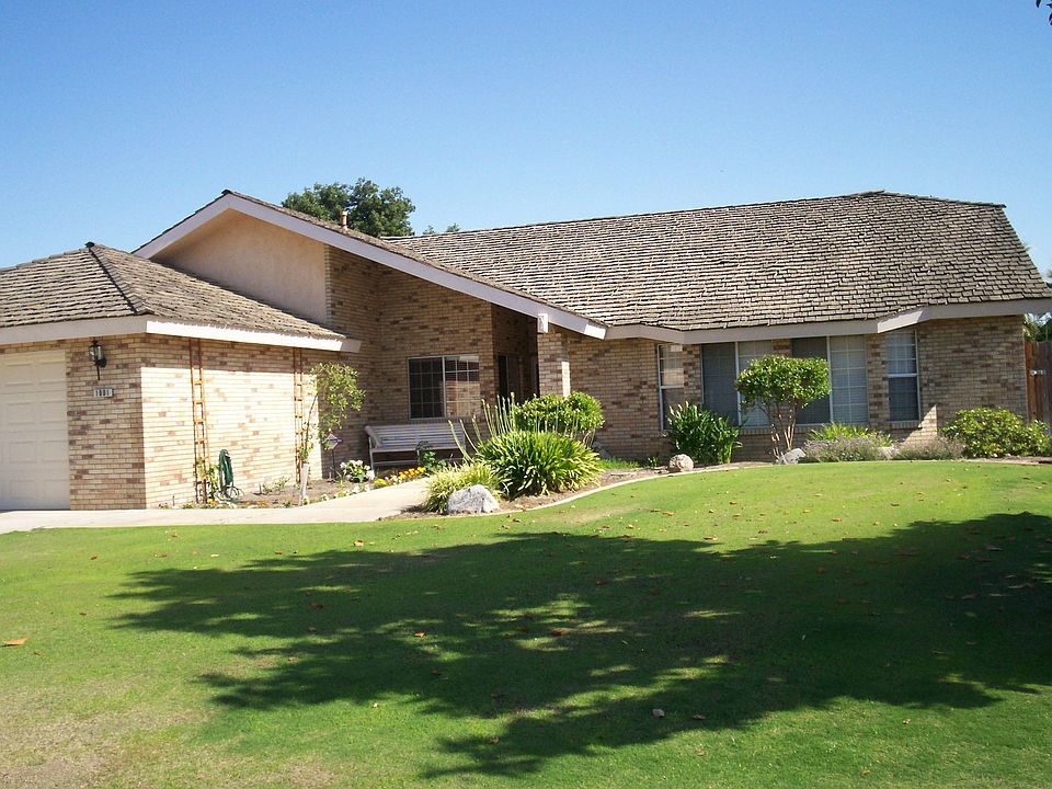 front of the house