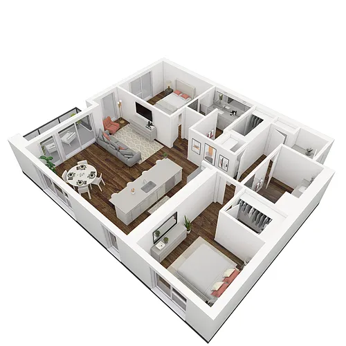 Floor plan Langham