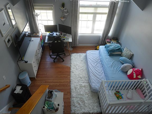 Main Bedroom with loft, can be used as a primary office!