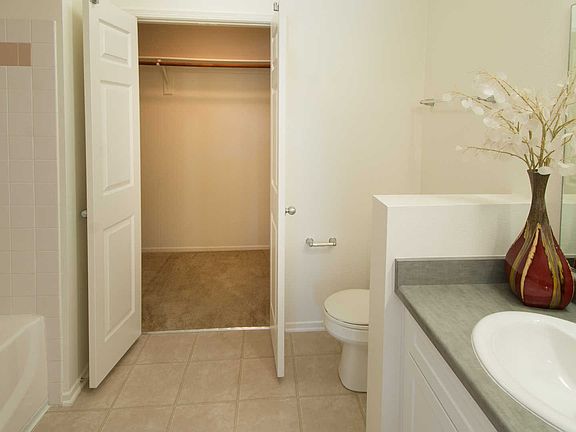 Upgraded Bathrooms with Bathtub and Linen Closet