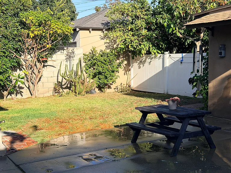 Private Backyard