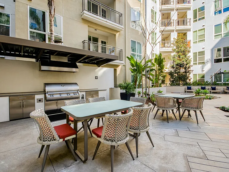 Outdoor grilling stations