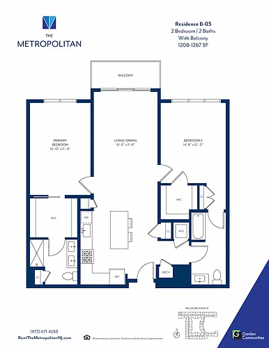 Floor plan $4.12/sq.ft. - B-03