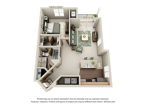 Floor plan Dogwood