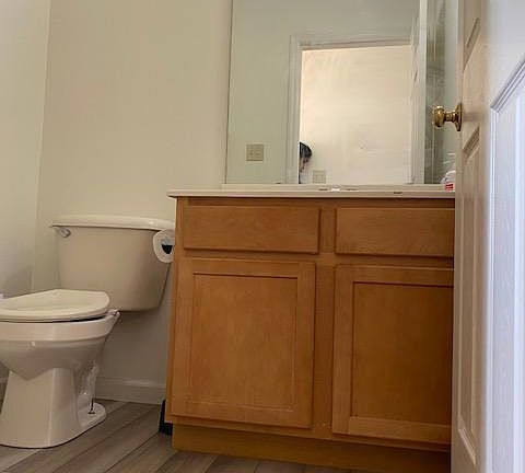 main level powder room