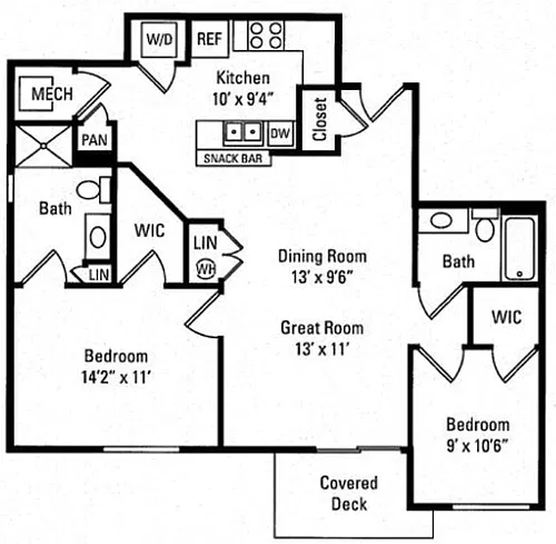 Floor plan 2A1