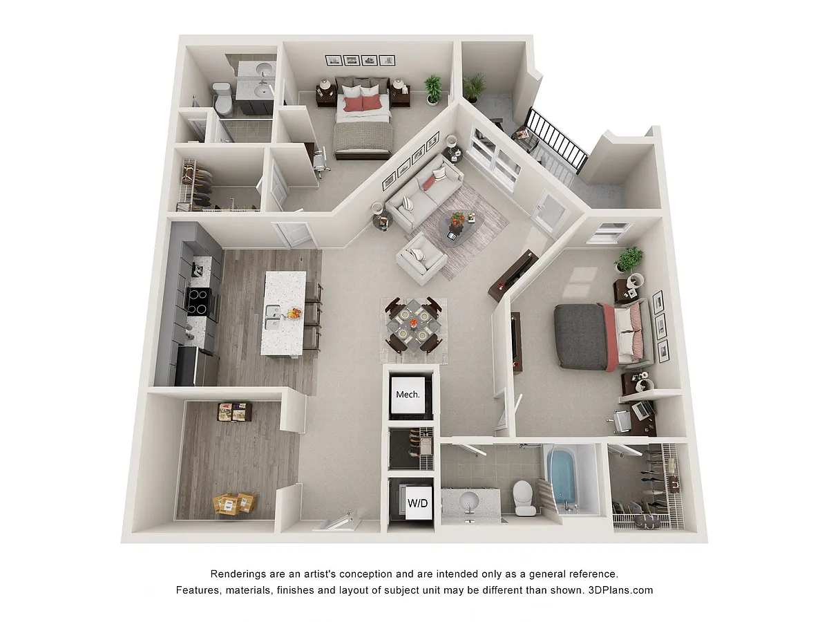 Floor plan Rigsbee