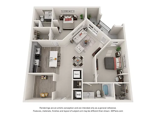 Floor plan Rigsbee