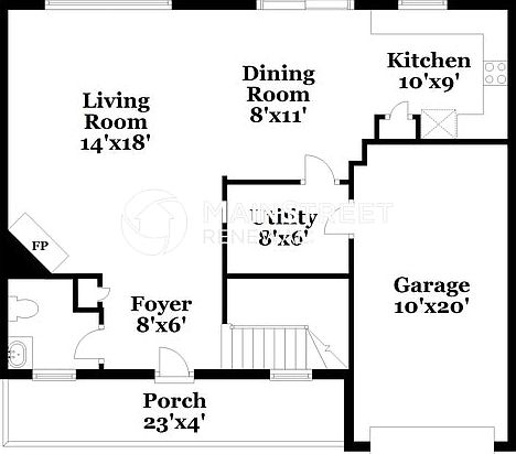 primary bedroom