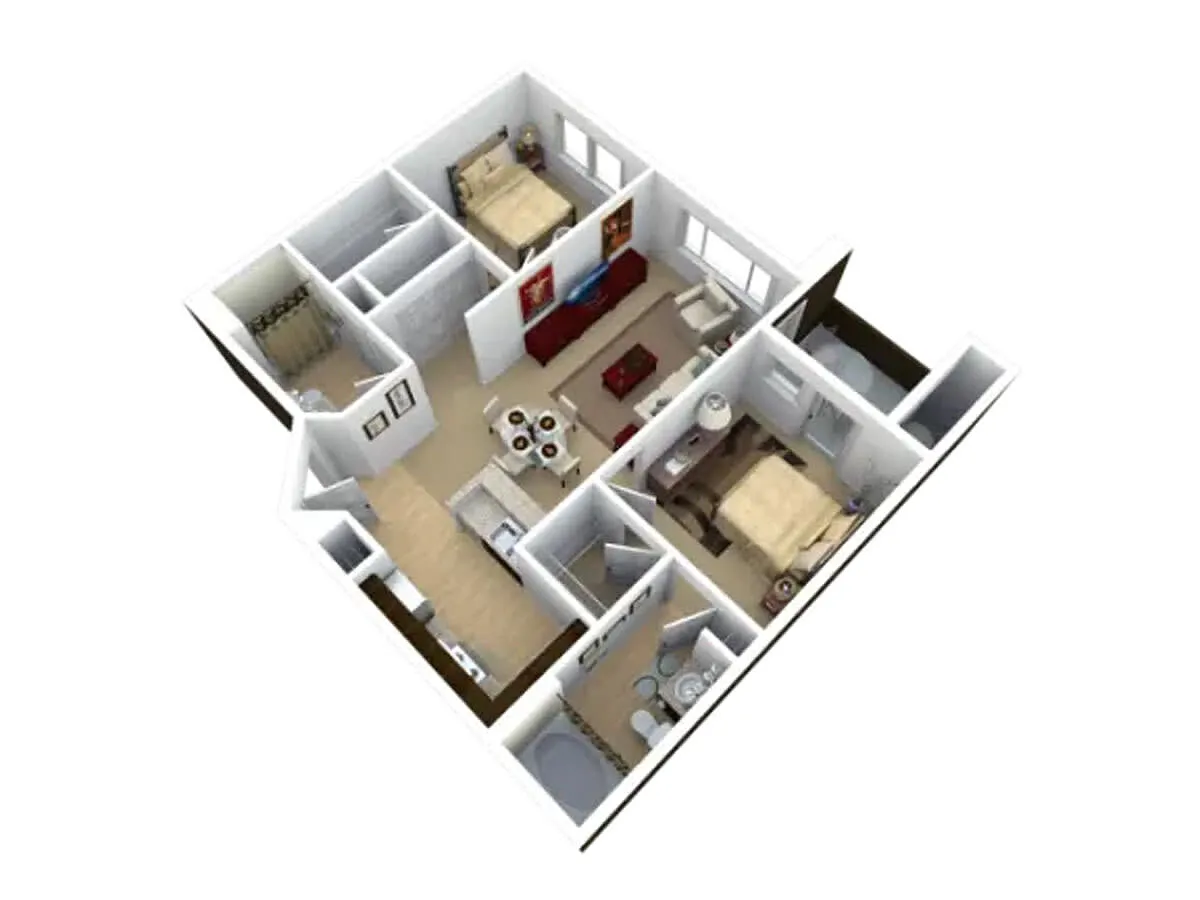 Floor plan Spooner