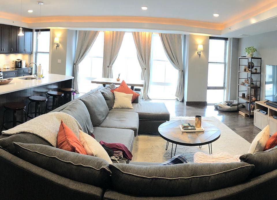Kitchen & Living Room
