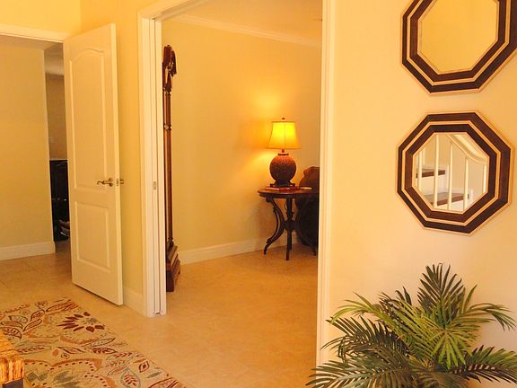 Foyer leads to living areas