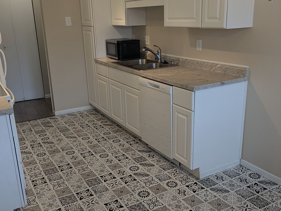 Backside of kitchen, sink view