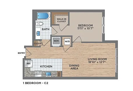 Floor plan 1-C2