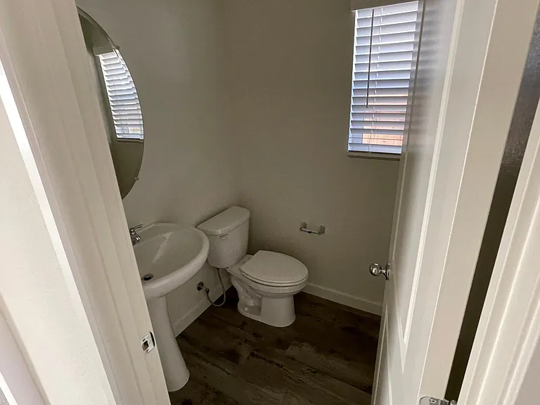 Downstairs half bathroom