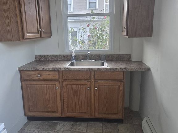 Kitchen sink and cabinets