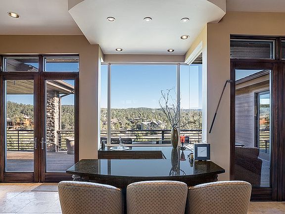 Bar seating with a view