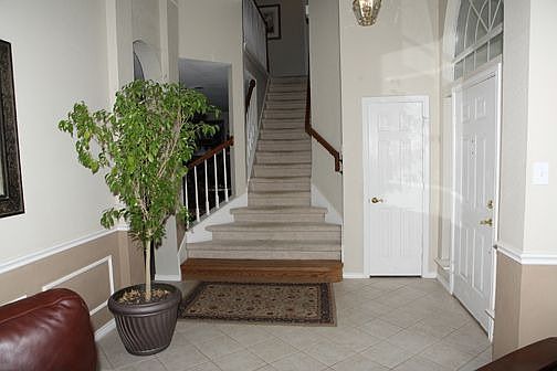 Entrance with Vaulted Ceilings