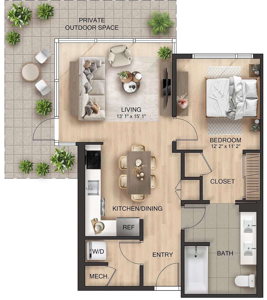Floor plan A4