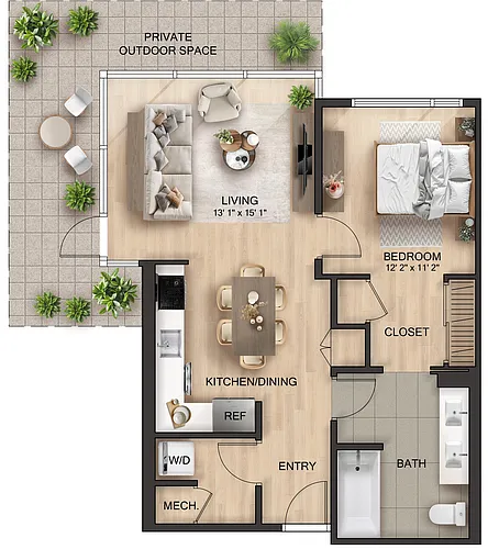Floor plan A4