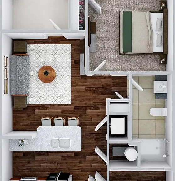 Rembrandt 1E | 1 bed / 1 bath Rembrandt 1E | 1 bed / 1 bath