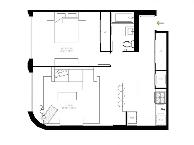 Floor plan A26-R