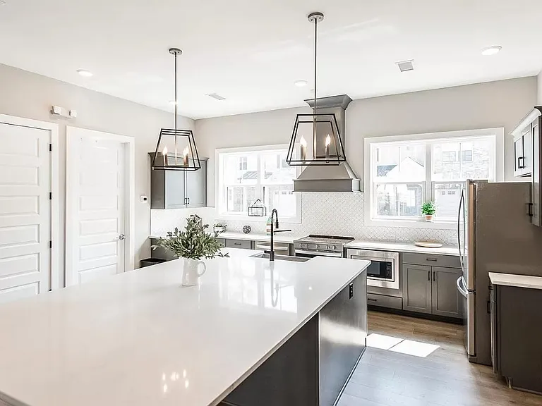 Community clubhouse kitchen