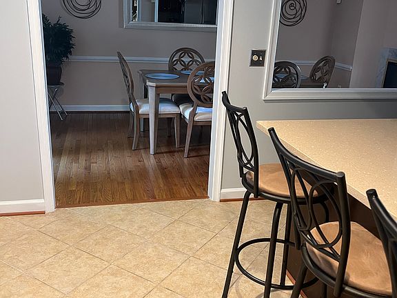 Plenty of kitchen space and extra seating next to the counter