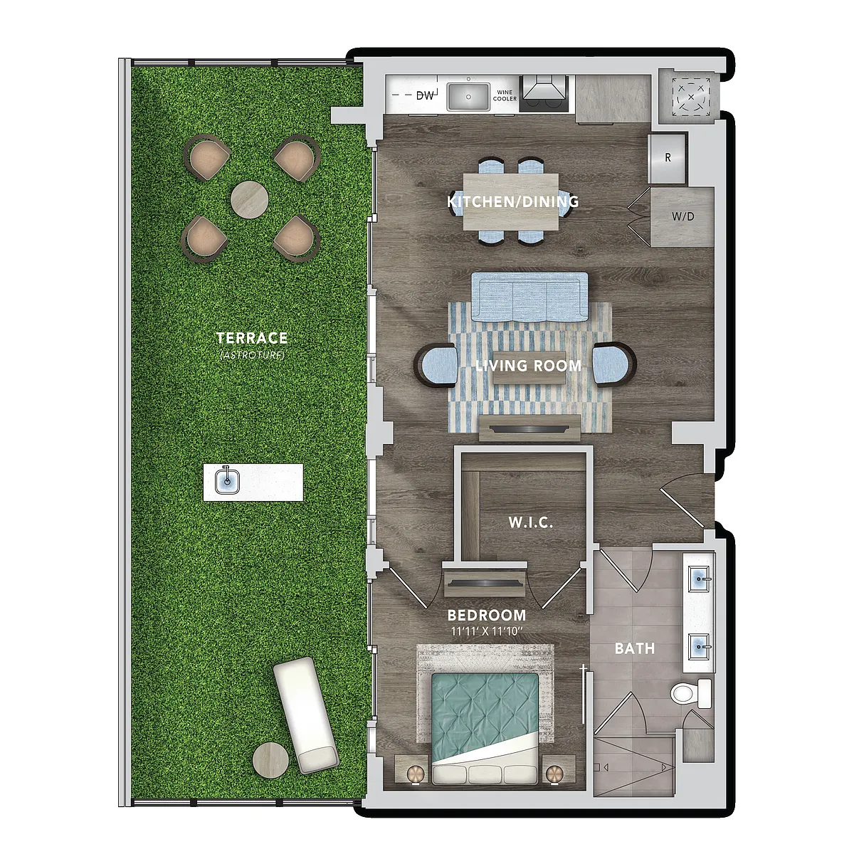Floor plan A8