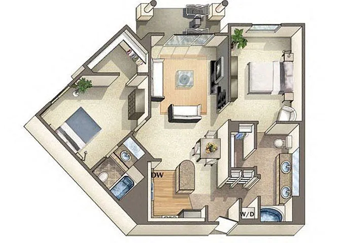 Floor plan Cambridge