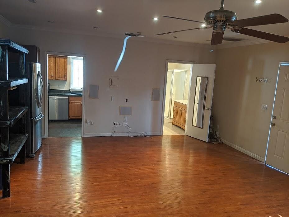 Entertainment area from bedroom nook