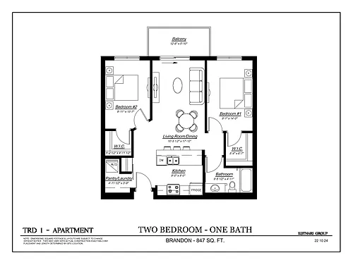 Floor plan Brandon