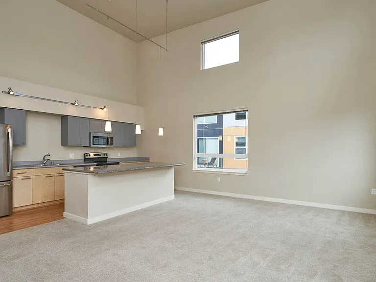 Carpeted Living Room