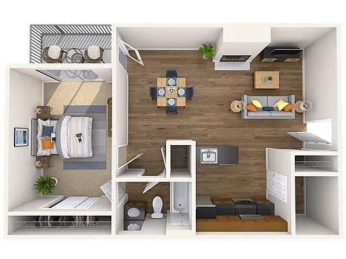Floor plan The Madison