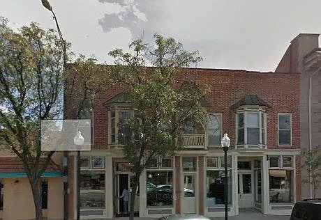 Apartments above, retail below.