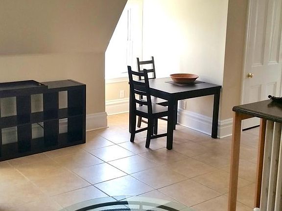tile floor with area rug, great space to relax