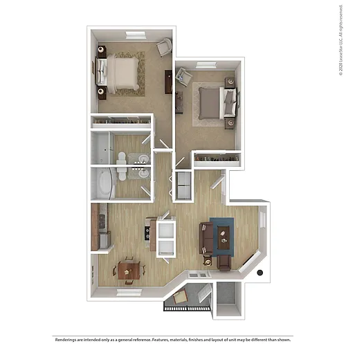 Floor plan The Gallo