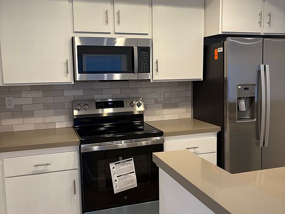 kitchen with new appliances