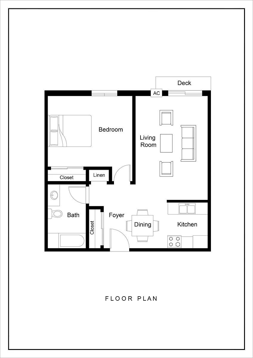 Floor plan Lafayette