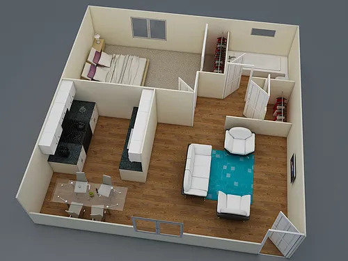 Floor plan Sunrise
